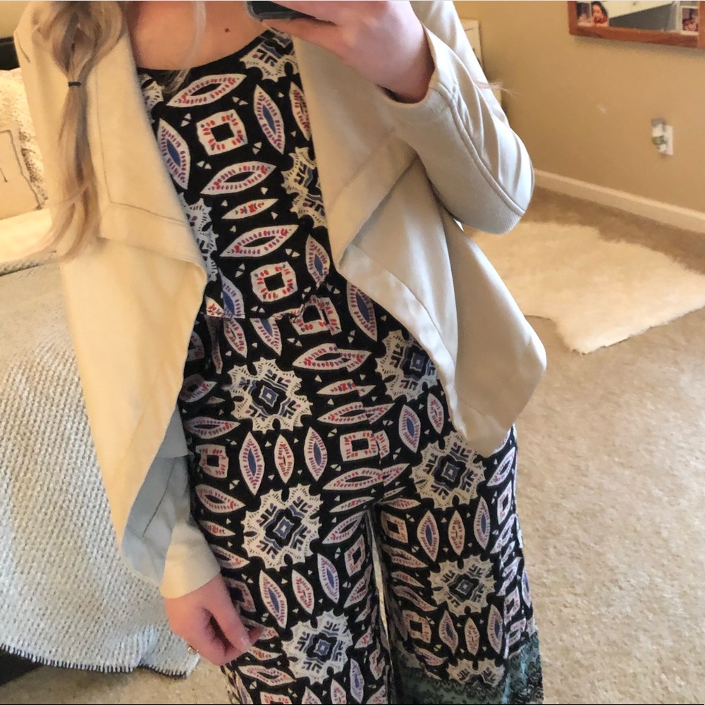 Fun and brightly colored jumpsuit
